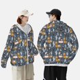 thumbnail image 4 of Fotbe Llama and Cactus Chaqueta con Protección Solar UPF 50+ para Hombre y Mujer, Camisa con Capucha y Bolsillos-Small, 4 of 7