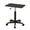 Black 59 to 80cm, variant on kowaku Overbed Table, Movable Bedside Table Computer Desk Study Desk Standing Laptop Desk Adjustable Height for Kids Bedroom Nursery White 59 to 80cm