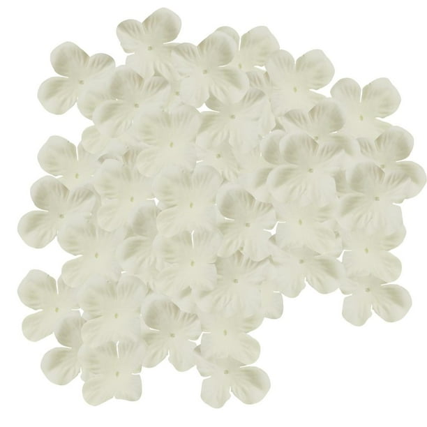 500 piezas de globos de flores artificiales para decorar, San Valentín, fiestas y cumpleaños. Blanco