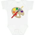thumbnail image 3 of Inktastic Artist Palette and Brush Boys or Girls Baby Bodysuit, 3 of 5