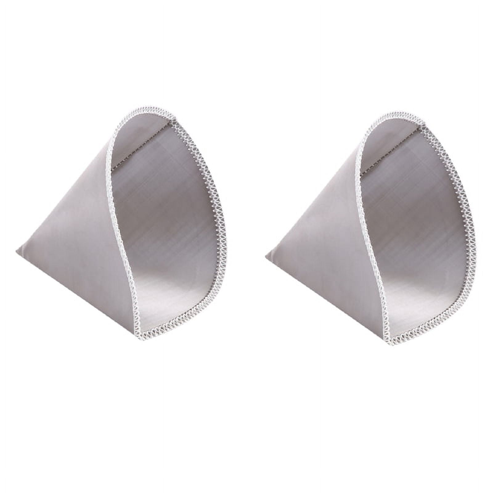 Kaffeefilter Für 8-12 Tassen – 200 Stück, 7,87 X 3,25 Zoll, Weiß, Biologisch Abbaubar