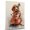 American English Coonhound, variant on Samoyed Dog Stretched Canvas Size 8x12 – Cello Theme Dog Art for Wall, Samoyed Dog Playing Cello Wall Art, Dog Lover Canvas Decor