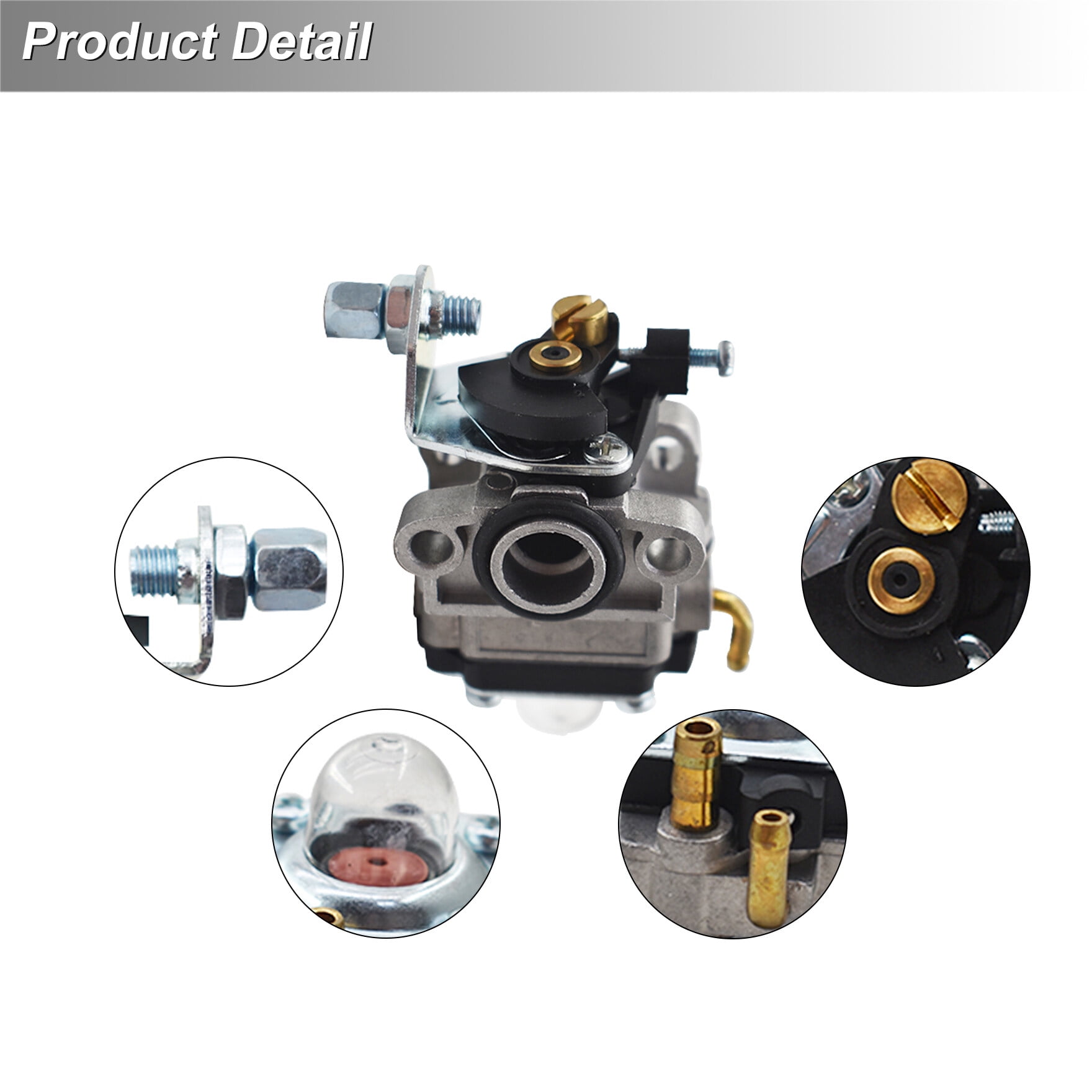 Kit Riparazione Carburatore Per Ryobi Homelite RY3441 RY3442 RY34421 RY34422 RY34425