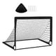 thumbnail image 4 of Portería de fútbol para niños, puerta de fútbol con bolsa de transporte, varilla de fibra de vidrio, portería de fútbol para parque, jardín, juegos al Negro, 4 of 9
