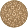 thumbnail image 2 of Safavieh Chelsea Jamison Bordered Area Rug, Brown/Green, 5'6" x 5'6" Round, 2 of 8