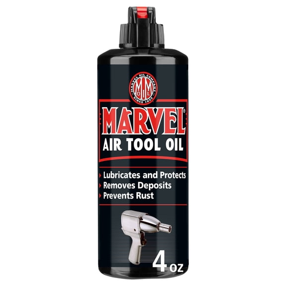 Turtle Wax Marvel Mystery 53493 Air Tool Oil Lubricant, 4 oz