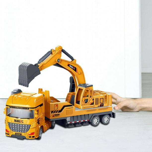 Camión de construcción Hugo modelo de vehículo juguete educativo coche de  ingeniería 26 cm x cm x cm