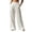 B-White, variant on Pants Women High Waist Solid Color Soft Satin Palazzo Pants Straight Leg Loose Casual Trousers for Womens