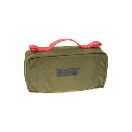 BLACKHAWK! S.T.O.M.P. Medical Pack Accessory Pouch with Red Handle - Olive Drab