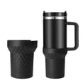 thumbnail image 1 of Bota de silicona para Stanley Cup de 30 onzas/20 oz de Thxbag, color negro, 1 of 6