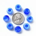 thumbnail image 3 of 500 g Acrylic European Beads Imitation Gemstone Large Hole Beads Rondelle Blue 9x6mm Hole: 4mm 1790~1840pcs/500g, 3 of 6