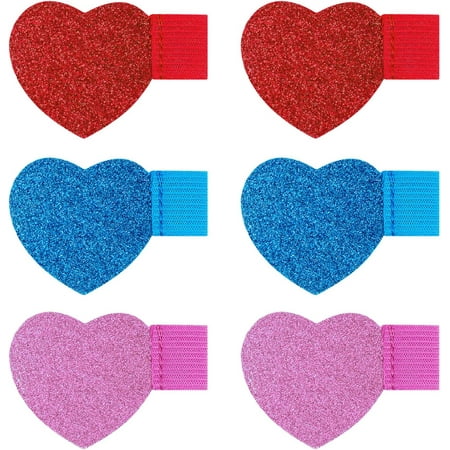 DODAMOUR 6 Pack Elastic Pencil Loop Holder, Pencil Sleeve, Self-adhesive Love Pen Holder, Pen Loop Holder for Notebooks, Journals, Calendars (Red, Blue, Pink)