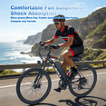 thumbnail image 4 of BroPath Electric Bike for Adults,26”Electric Mountain Bike,576WH Removable Battery& LCD Display, 25MPH,750W High Motor,Multi-Shock Absorption,7-Speed,Commuting E Bikes,UL2849, 4 of 12