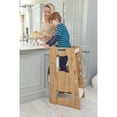 thumbnail image 3 of Nipperland Minera 2 Step Stool Kitchen, Anti-Slip, Wooden, Toddler, 1 Count, 3 of 4