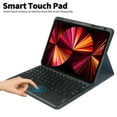 thumbnail image 5 of Graflsoa Retro-Style Detachable Bluetooth Keyboard Case with Touchpad for iPad Air 3 10.5 (2019), iPad Pro 10.5, iPad 10.2 (2019/2020) - Pink, Black, or Green, 5 of 5