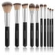 thumbnail image 5 of Set de brochas de maquillaje SHANY OMBRE Pro de 10 piezas con funda, 5 of 8