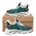 thumbnail image 1 of Polynesian Pattern Woman Autumn Winter Wear-Resistant Platform Shoes Lace Up Basketball Sneakers Non-slip Footwear Custom Image, 1 of 5