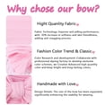 thumbnail image 7 of 3PCS Handmade Baby Girls Headbands Soft Stretchy Nylon Hair Bands Hair Accessories with Bows for Newborn Baby Girls Infant Toddlers Kids, 7 of 7
