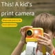 thumbnail image 5 of CáMara de ImpresióN InstantáNea para NiñOs, CáMara de Pantalla de 2,4 Pulgadas con 3 Papeles de ImpresióN, CáMara InstantáNea 1080P, Regalo de CumpleañOs para NiñOs-B, 5 of 5