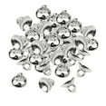 thumbnail image 2 of 200 Pieces Half Round Bell Shape Beads Cap Pendant End Caps with Loop Jewelry Making Findings, 2 of 8