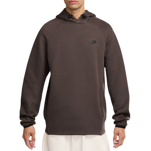Nike Sportswear Tech Fleece Men's Pullover Hoodie (FB8016-237, Baroque Brown/Black) Size Small