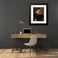 thumbnail image 4 of Franz Kadlik 20x24 Black Modern Framed Museum Art Print Titled - Marie Von Niebauer, Born Mozart (1804-1870) (Around 1835), 4 of 5