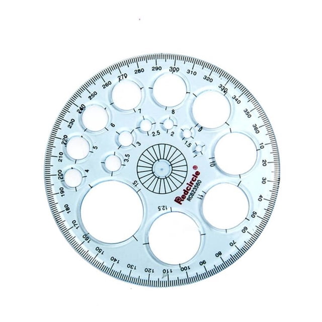Clearance! Delayuji Measuring Tool Ruler Multifunctional Geometric Ruler Drawing Ruler Geometric Drawing Template Measuring Tool Plastic Ruler for School Office Supplies One Size Multi-Color