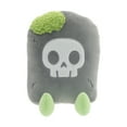 thumbnail image 1 of Spooky Glow-In-The-Dark Tombstone Plush Toy for Halloween, 1 of 5