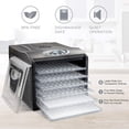thumbnail image 4 of Deshidratador de alimentos Ivation de 6 bandejas para encimera, 480 W, 4 of 7
