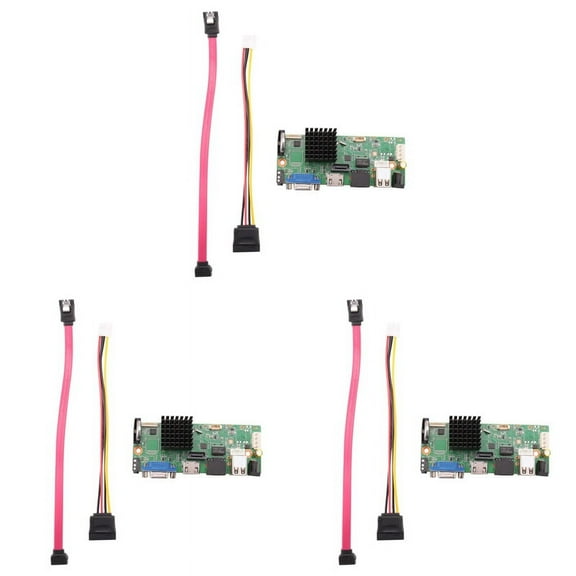 3X 265 10CHx5MP NVR Network DVR Digital Video Recorder Board IP Camera Max 12T Face Human Detection OVNIF XMEYE 1