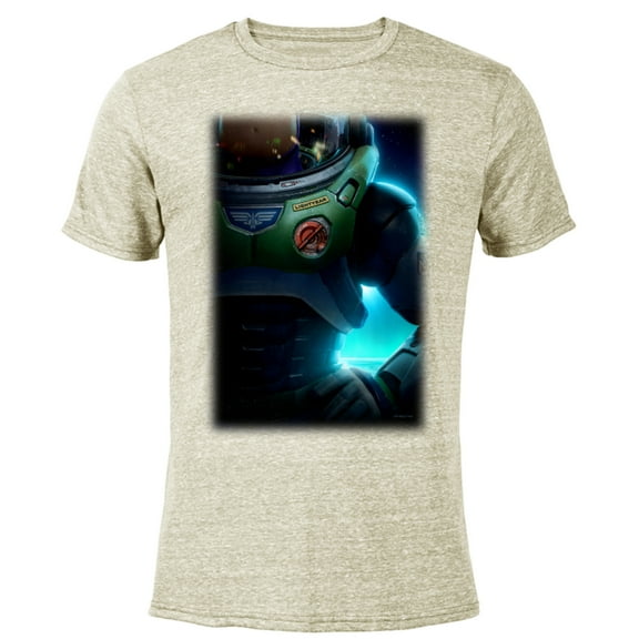 Disney and Pixar’s Lightyear Buzz Space Ranger - Short Sleeve Blended T-Shirt for Adults - Customized-Yellow