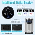 thumbnail image 5 of Yimserk 8000mAh Portable Camping Shower, 10-Speed Camp Shower Pump, LED Display, 4 Spray Modes, IPX8 Waterproof Outdoor Shower Kit for Hiking, Travel, Pet, Car Wash, 5 of 6