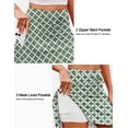 thumbnail image 4 of Pinspark Skorts Skirts for Women with Pockets Golf Skirt 20" Tennis Skirts Athletic High Waisted Skorts Casual, 4 of 6