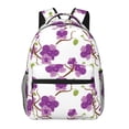 thumbnail image 1 of Easygdp Orchids Flowers Mochila Ergonómica Versátil para Laptop - Múltiples Bolsillos, Correas Ajustables, Unisex para Escuela, Viajes y Actividades al Aire Libre-One Size, 1 of 5