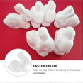 thumbnail image 3 of 1 Set 20 Pcs Lovely 6.5cm Foam Rabbits DIY Accessories Rabbit Toys (White), 3 of 3