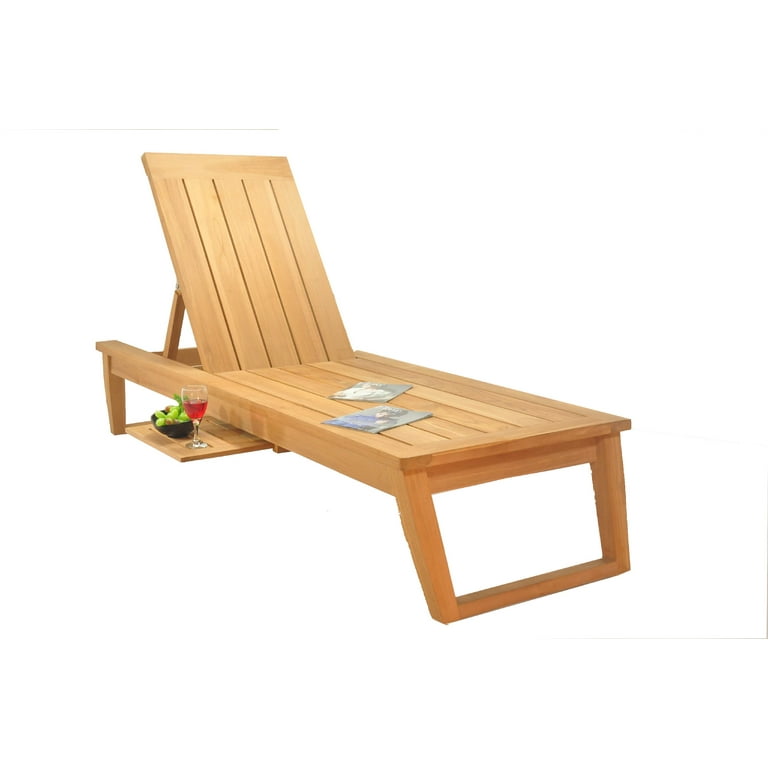 Wooden steamer sun lounger sale