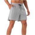thumbnail image 4 of zfhfof Men's Athletic Shorts Quick Dry Loose-Fit Lightweight Running Workout Gym Training Shorts with Pockets, 4 of 7