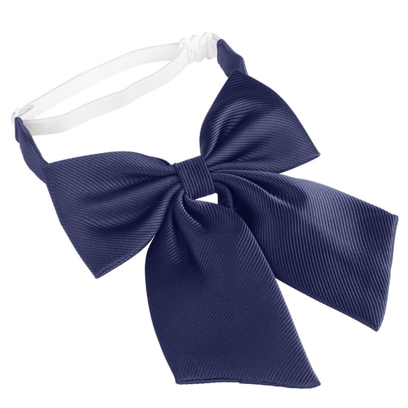 LOLIPPYY Navy Pre-tied Bow Tie with Adjustable Strap, 1 Accessory for Men and Boys
