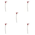 thumbnail image 3 of kurtrusly Wedding Decor With Simulated Calla - Choose Variety Of Colors And Styles With High 3D And Simulation Durable PU Big Red 5PCS, 3 of 6