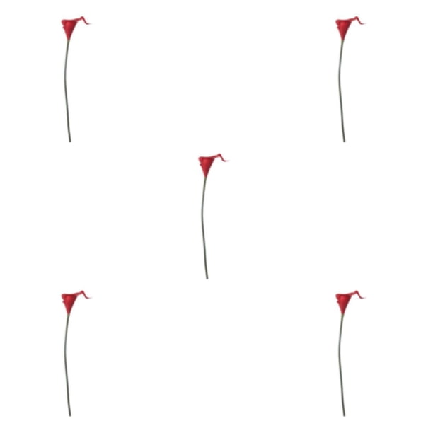 Calla simulada Injueey para decoración de bodas con Gran plenitud en 3D Big Red Type2 NO2