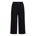 thumbnail image 3 of Madden NYC Women's Plus Cotton Cargo Capri Pants, 22” Inseam, Sizes 1X-4X, 3 of 4