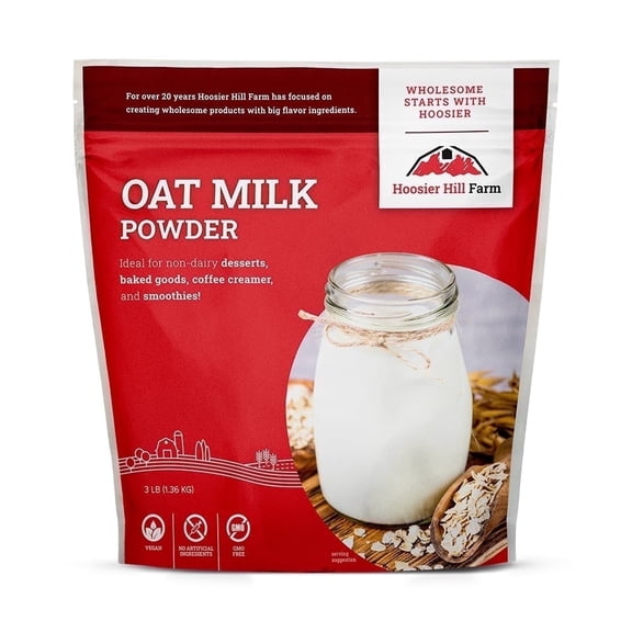Hoosier Hill Farm Oat Milk Powder, 3 lb Bag