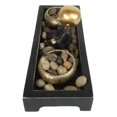 thumbnail image 3 of Ebros Baby Buddha Monk Twin Tea Light Votive Candle Holder Zen Garden Rocks, 3 of 8