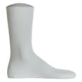 thumbnail image 1 of Hudson 1 par de calcetines de hombre, medias de algodón Relax, sin hilos elásticos, Unicolor Blanco 43-44, 1 of 3