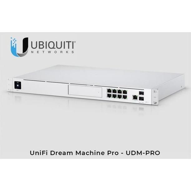 Switch Dream SFP+ All-In-One LAN, Unifi Machine 8 RJ45 with Ubiquiti Gateway - Built-In 1U with Gigabit Enterprise and Port Rackmountable 10G Advanced Security Gbps Pro 1