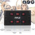 thumbnail image 2 of Radio de coche Bluetooth Pyle PLMRBTSQ1, receptor marino impermeable, 2 of 7