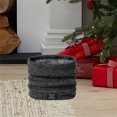 thumbnail image 2 of FOCUSNORM Chauffe-Nuque Confortable Mode Imprimé Lettre Hiver pour Hommes, 2 of 8