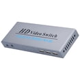 thumbnail image 2 of Conmutador KVM de 4 entradas y 1 salida, 4 puertos, interfaz multimedia de alta definición, conmutador de pantalla con 4 cables de conexión para PC, 2 of 5