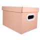 thumbnail image 5 of ADDHAT Canasta De Almacenamiento Plegable Rosa Con Estructura Fuerte Y Asa Para Ropa Y Más, 5 of 7