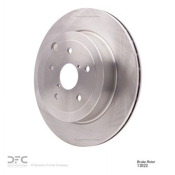 Rear Dynamic Friction Company GEOSPEC Coated Brake Rotor 604-13022 (1) For 2008-2014 Subaru Impreza, 2013-2017 Subaru WRX STI, 2020 Subaru WRX